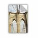 Wrought Studio™ Brooklyn Bridge 6 - Photograph Print Plastic/Acrylic/Metal in Blue | 48 H x 32 W x 0.1 D in | Wayfair VRKG2821 46192760