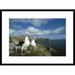 Global Gallery 'White-Capped Albatross Pair, Southwest Cape, Auckland Island, New Zealand' Framed Photographic Print Paper in Blue/Green | Wayfair