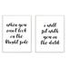 Stupell Industries Sit w/ You in the Dark Typography 2pc Wall Plaque Art Set Wood in Black/Brown/White | 15 H x 10 W x 0.5 D in | Wayfair