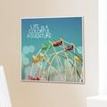 Stupell Industries Life is a Colorful Adventure Graphic Art Wall Plaque Wood in Blue/Brown/Red | 12 H x 12 W x 0.5 D in | Wayfair mwp-149_wd_12x12