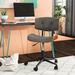 Wade Logan® Aliane Task Chair Upholstered/Metal in Gray/Brown | 31 H x 20 W x 20 D in | Wayfair D8364317C12F4FEA98D4D24F34D3E6A1