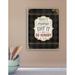 Stupell Industries Today's Menu Eat It or Go Hungry Textual Art Wall Plaque Wood in Black/Brown/Red | 15 H x 10 W x 0.5 D in | Wayfair