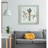 Wexford Home 'Urban Garden I' by Norm Olson Painting Print on Wrapped Canvas in White | 48 H x 36 W x 1.5 D in | Wayfair HAC16-13277-3648