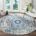 Blue/White 61 x 0.37 in Area Rug - Langley Street® Annette Oriental Area Rug in Blue/Ivory Polypropylene | 61 W x 0.37 D in | Wayfair