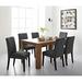 Serta at Home Serta Liam Modern Fabric Dining Chair Upholstered/Fabric in Gray/Black | 36 H x 24 D in | Wayfair CHR20018C