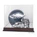 Philadelphia Eagles Super Bowl LII Champions Mahogany Helmet Logo Display Case