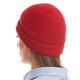 DALLE PIANE CASHMERE - Hat 100% Cashmere - Woman/Man, Color: Red, One Size