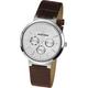 Jacques Lemans Unisex Adult Analogue Classic Quartz Watch with Leather Strap 1-1950B