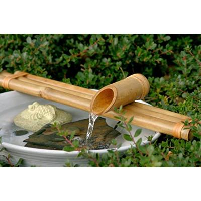 Bamboo Accents Water Fountain & Pump Kit – 18 inch, 3 Arm Style