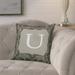 Ophelia & Co. Krahn Damask Monogram Throw Pillow Polyester/Polyfill blend | 18 H x 18 W x 1.5 D in | Wayfair 85FAAA7F5CF8478AA4BC78260628E9AC