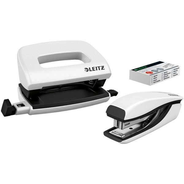 Leitz Locher-Tacker-Büroset »NeXXt WOW Mini 5561« weiß Image