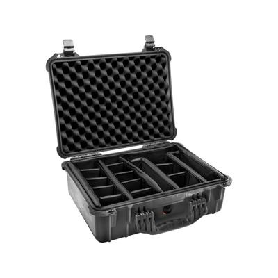 Pelican 1520 Protector 19x15x7in Watertight Carrying Case Black w/Padded Dividers