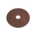 e-line Floor Pads 01.01.06.0105 Super Pad, Polyester, 266,7 mm Durchmesser, Braun, 5 Stück