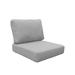 TK Classics Miami 4 Piece Outdoor Lounge Chair Cushion Set Acrylic in Gray | 6 H in | Wayfair CUSHIONS-MIAMI-02A-GREY