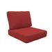 TK Classics Miami 10 Piece Outdoor Lounge Chair Cushion Set Acrylic, Terracotta in Red/Brown | 6 H in | Wayfair CUSHIONS-MIAMI-05H-TERRACOTTA