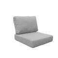 TK Classics Miami 10 Piece Outdoor Lounge Chair Cushion Set Acrylic in Gray | 6 H in | Wayfair CUSHIONS-MIAMI-05H-GREY