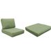 TK Classics Miami 10 Piece Outdoor Cushion Set Acrylic in Green | 6 H in | Wayfair CUSHIONS-MIAMI-07B-CILANTRO