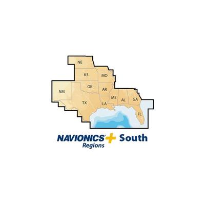 Navionics South MSD Lakes & Coast New Condition MSD/NAV+SO