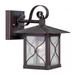 Nuvo Lighting 65611 - 1 Light 6.5" Classic Bronze Clear Seed Glass Shade Wall Light Fixture (VEGA 1 LT 6.5" OUTDOOR WALL)