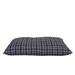 Carolina Pet Company Indoor/Outdoor Shegang Dog Bed in Blue Plaid Polyester in White | 36 W x 27 D in | Wayfair 01368