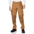 Carhartt Men's Multi Pocket Washed Duck Pant Work Utility Brown, 34 W/32 L