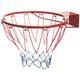 Mondo 18299 Zoll-Netz-18299 NBA Toys Kinder und Erwachsene-Outdoor-Basketballkorb mit Metallring-Durchmesser 45 cm / 18 Zoll-Netz-Kit und Befestigungsschrauben INKLUSIVE-18299, Red, Regular