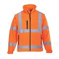 Portwest Warnschutz-Softshell-Jacke (3L), Größe: 4XL, Farbe: Orange, S428ORR4XL