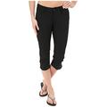 Fjallraven 89584 Abisko Capri Trousers W Pants womens Black 36