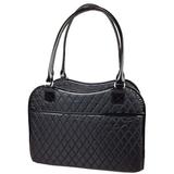 Tucker Murphy Pet™ Canistota Exquisite Handbag Fashion Pet Carrier Polyester in Black | 10.6 H x 6.7 W x 14.6 D in | Wayfair
