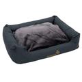 Sleepy Time Dog Bed Grey 80x65x30cm