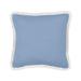 Canvas Sunbrella Fringed Outdoor Pillow - Kiwi, White, 12" x 20" - Ballard Designs Kiwi - Ballard Designs