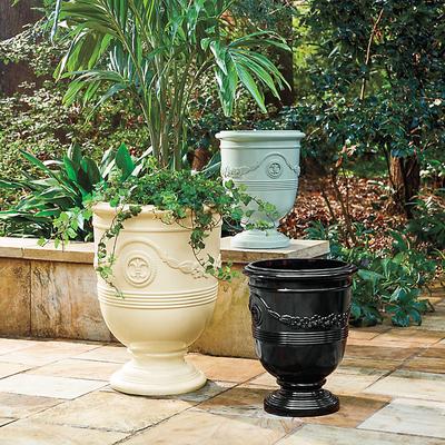 Toulon Planter - Black Large - Ballard Designs