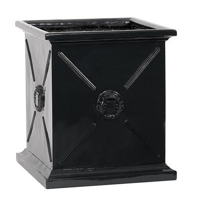 Beauclaire Planter - Black, Medium - Ballard Designs