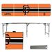 San Francisco Giants Striped Design 8' Portable Folding Tailgate Table