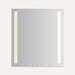 Robern Vitality Lighted Mirror Collection Sleek & Chic Modern Bathroom/Vanity Mirror Metal in White | 40 H x 36 W x 1.75 D in | Wayfair