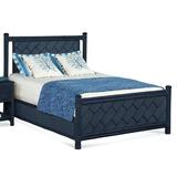 Braxton Culler Summer Retreat Standard Bed Wicker/Rattan in Blue | 60 H x 88 D in | Wayfair 818-226/BLUEBERRY