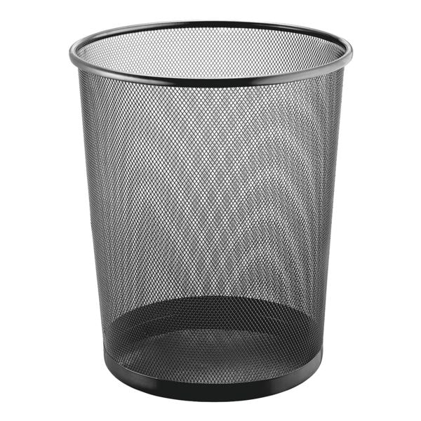 helit Papierkorb »the circle network H25185« 15 L schwarz, 26.5x28x26.5 cm Image