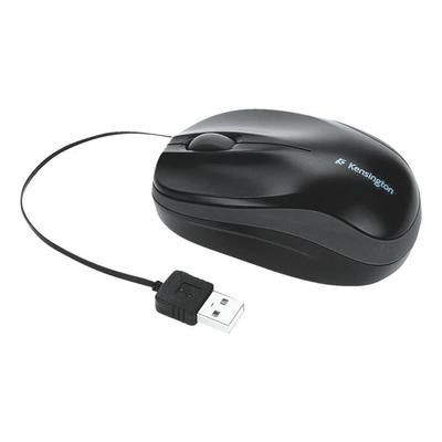 Optische Mobil-Maus »Pro Fit« schwarz, Kensington, 9x5.4x3.5 cm