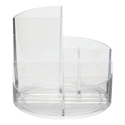 Schreibtisch-Organizer »MAULrundbox« transparent, MAUL, 14x12.5 cm