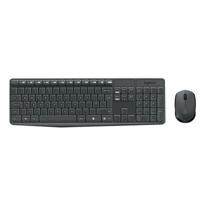 Kabelloses Desktop-Set »MK235« grau, Logitech