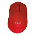 Kabellose PC-Maus »M330 Silent Plus« rot, Logitech, 10.54x6.79x3.84 cm