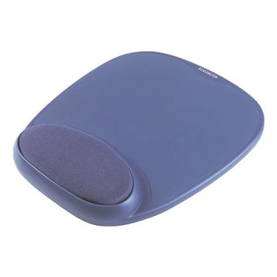 Kensington Mousepad mit Schaumstofffüllung blau, 21x2.5x25 cm