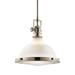 Kichler Hatteras Bay 11 1/2"W Polished Nickel Mini Pendant