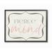 Harriet Bee Fenton Elegant Fierce Mind Framed Art Wood in Black/Brown/Red | 14 H x 11 W x 1.5 D in | Wayfair BD32ABB1DA9A44A0BF5ECB7D3EA527D2