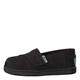 TOMS Unisex Kinder Alpargata Flache Slipper, SCHWARZ, 26 EU