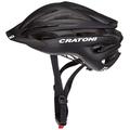 Cratoni Pacer+ Fahrradhelm, Black Matt, L-XL