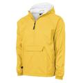 Charles River Apparel Wind & Water-Resistant Pullover Rain Jacket (Reg/Ext Sizes), Yellow, S