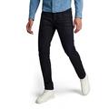 G-STAR RAW Men's D-STAQ 5-Pocket Slim Jeans, Blue (dk Aged 7209-89), 34W / 32L