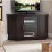 Winston Porter Deberalta TV Stand for TVs up to 50" Wood in Brown/White | 27 H in | Wayfair B602022930BE45E3BF56340C67CEF8C7