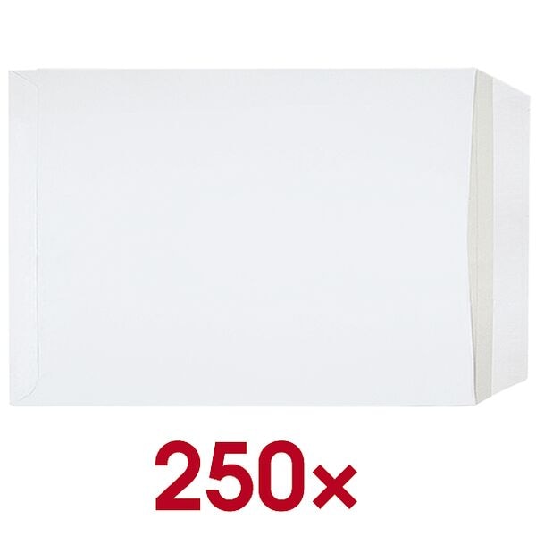 Steinmetz 250 Versandtaschen C4 ohne Fenster, Haftklebung weiß, 32.4x22.9 cm